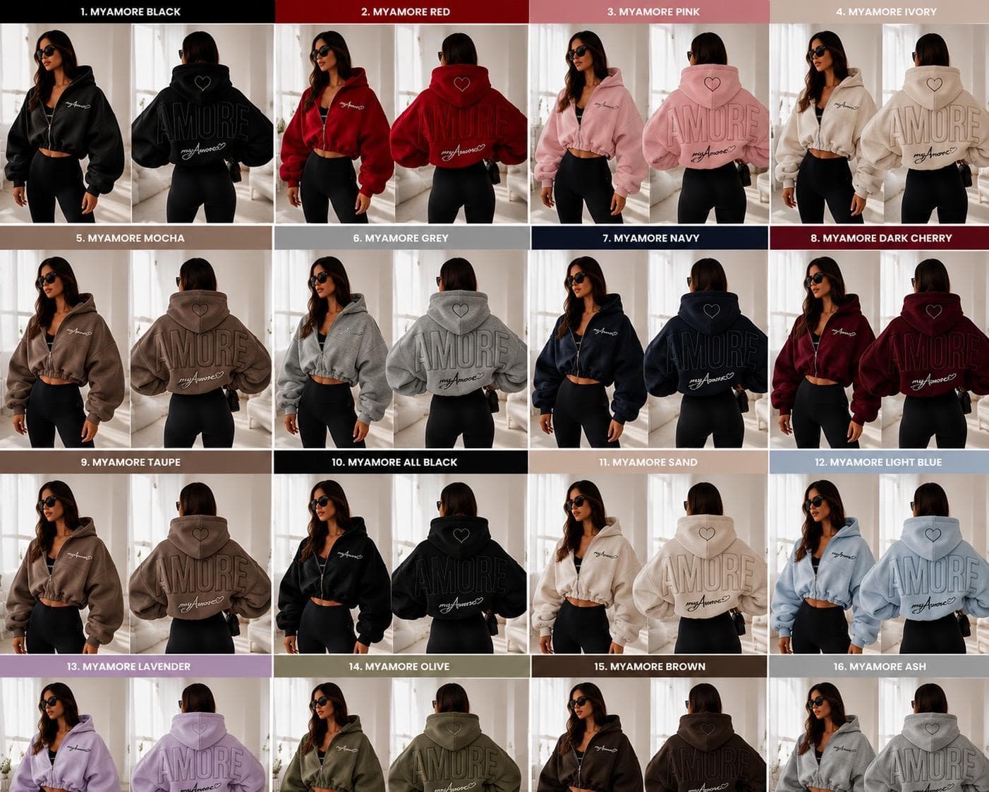 Hoodie Amore Oversize